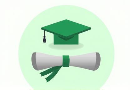 Online diploma program graphic